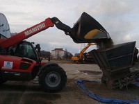 Bahn Umschlag von pelle getrockneten Zuckerrübenschnitzeln durchgeführt auf 06 bis 07 März, 2017 die Menge von 702 t. Kurze Video und Fotos lassen sich hier zu sehen 