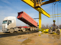 Successful loading of corn in february