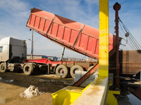 Successful loading of corn in february